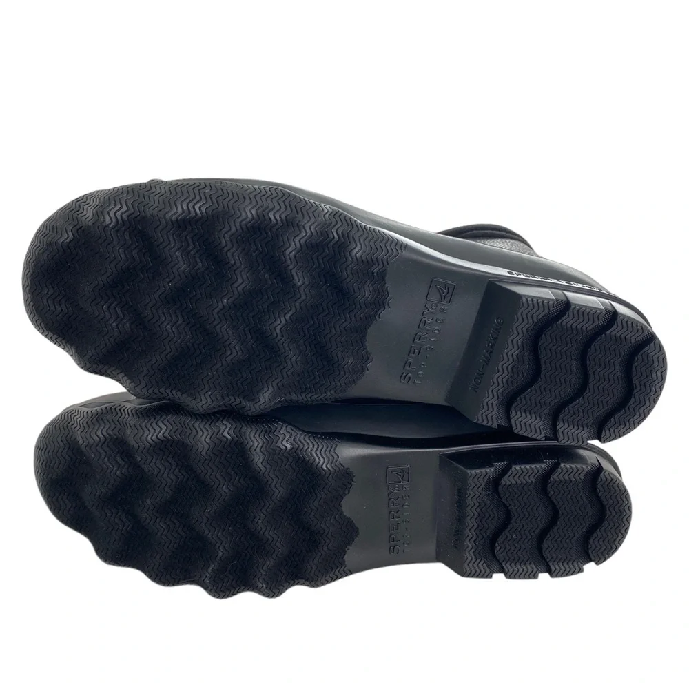 SPERRY Men’s Black Avenue Duck Rain Boots Size: 10